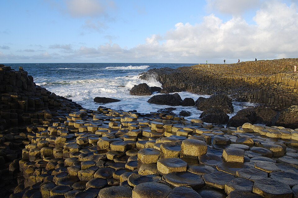 Giant's Causeway basalt columns, County Antrim