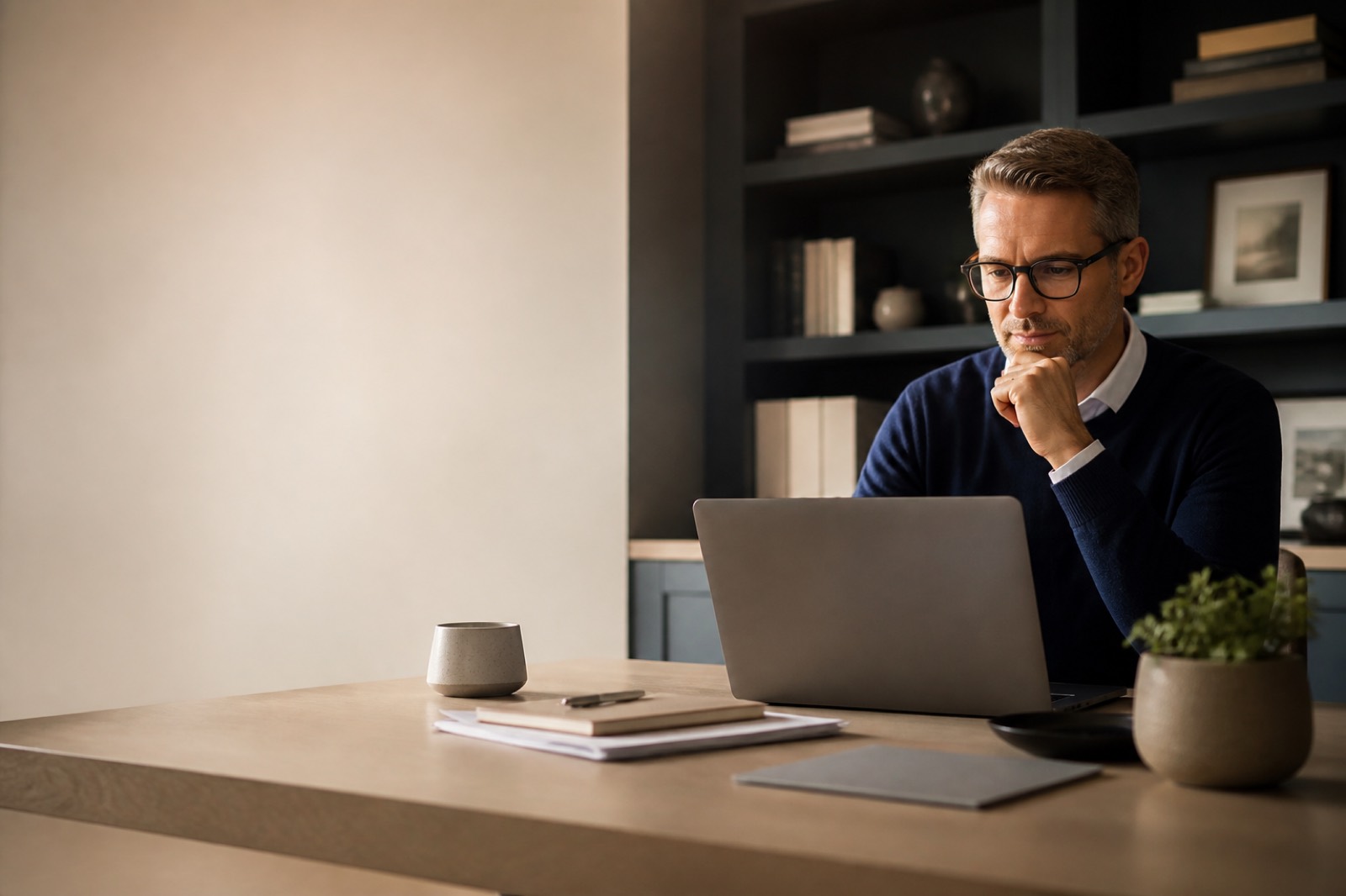 Business owner listing their business online
